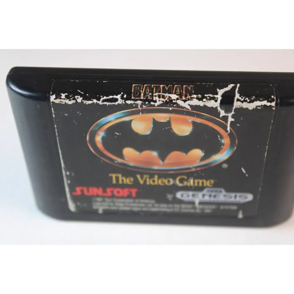Batman The Video Game (Sega Genesis) Authentic, Game Only, Tested/works